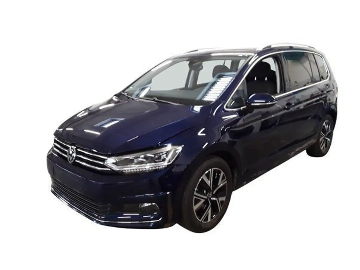 Volkswagen Touran 2.0TDI DSG Highline STHZG P-DACH AHK Blau - 2