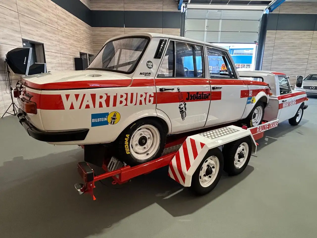 Wartburg 353 Rallye Trans mit 353 WR Rallyewagen, foto 9