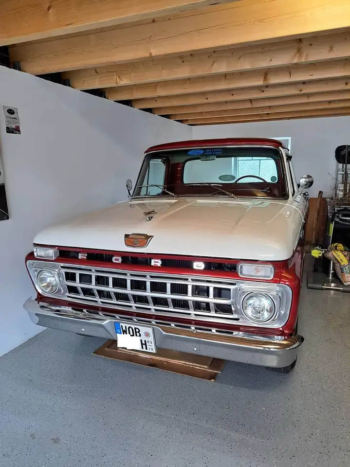 Ford F 100 Bj. 1965 / 352 Cui FE-V8 Motor / Twin I-Beam /kurz, foto 11