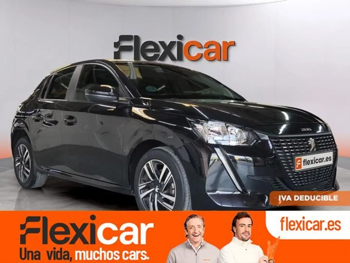 Peugeot 208 1.2 Puretech S&S Active Pack EAT8 100 Negro - 1