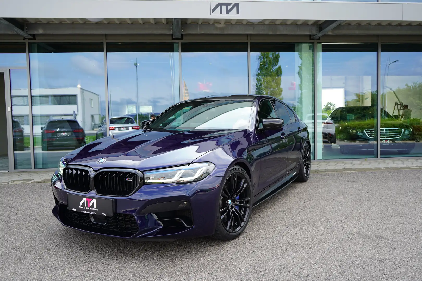 BMW M5 Competition | HUD | 360° Kamera | Navi | Blu/Azzurro - 1
