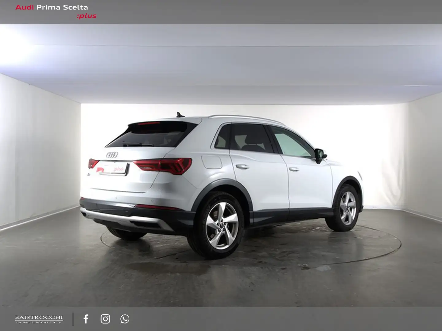 Audi Q3 35 2.0 tdi business advanced s-tronic Bianco - 2