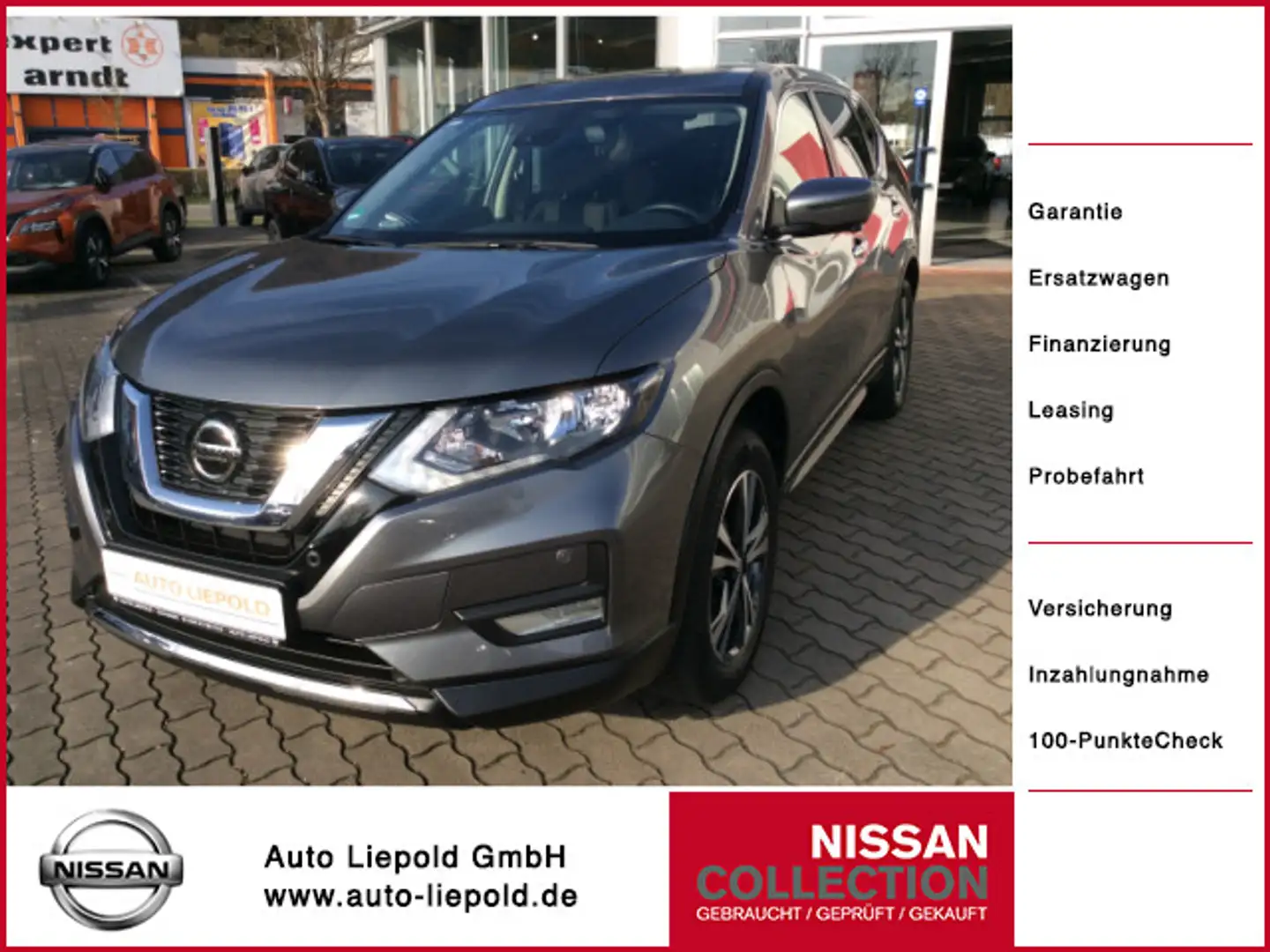 Nissan X-Trail 1.3 DIG-T N-Way 4x2 PGD Grau - 1