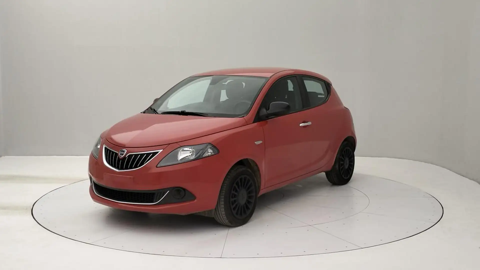 Lancia Ypsilon 1.0 firefly hybrid Silver s&s 70cv Rosso - 1