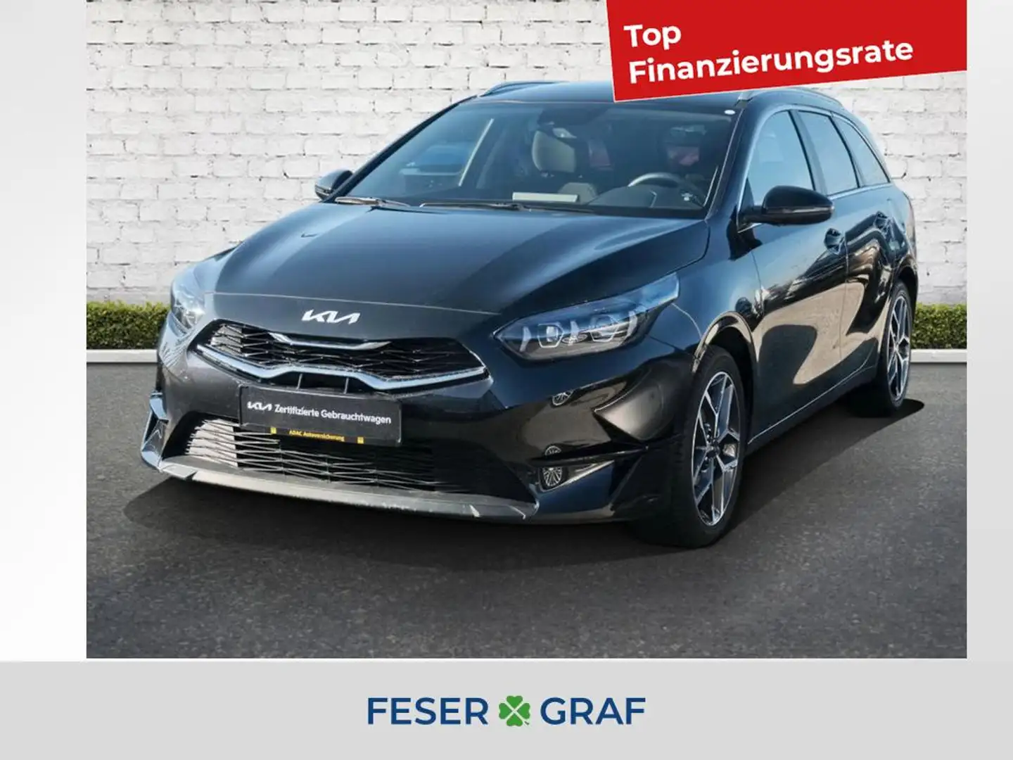 Kia Ceed SW / cee'd SW 1.5T Vision Navi/GRA/Kamera/Lenkhz./DA Noir - 1