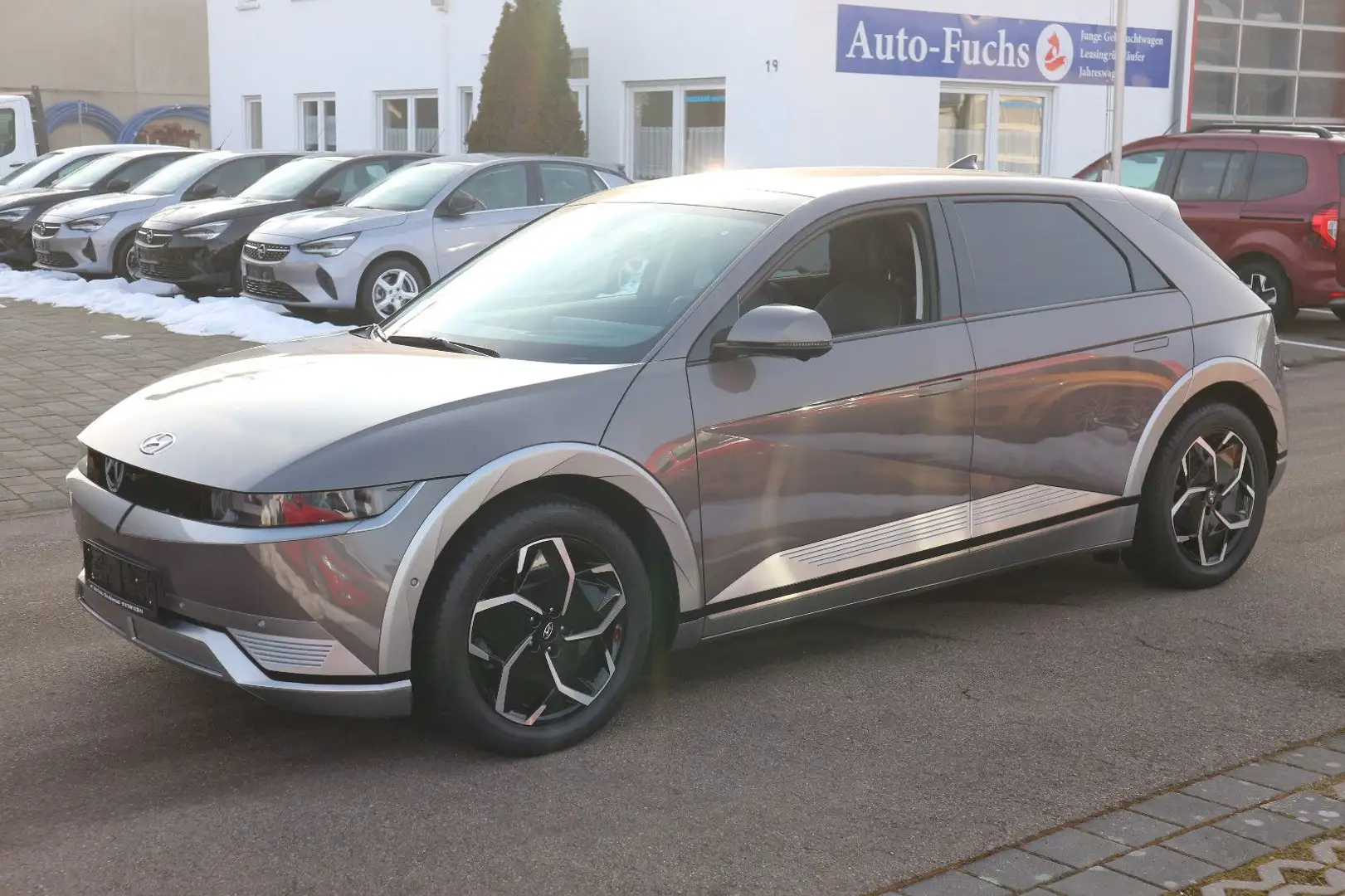 Hyundai IONIQ 5 Uniq Elektro AWD Panoramadach Leder Grün - 1