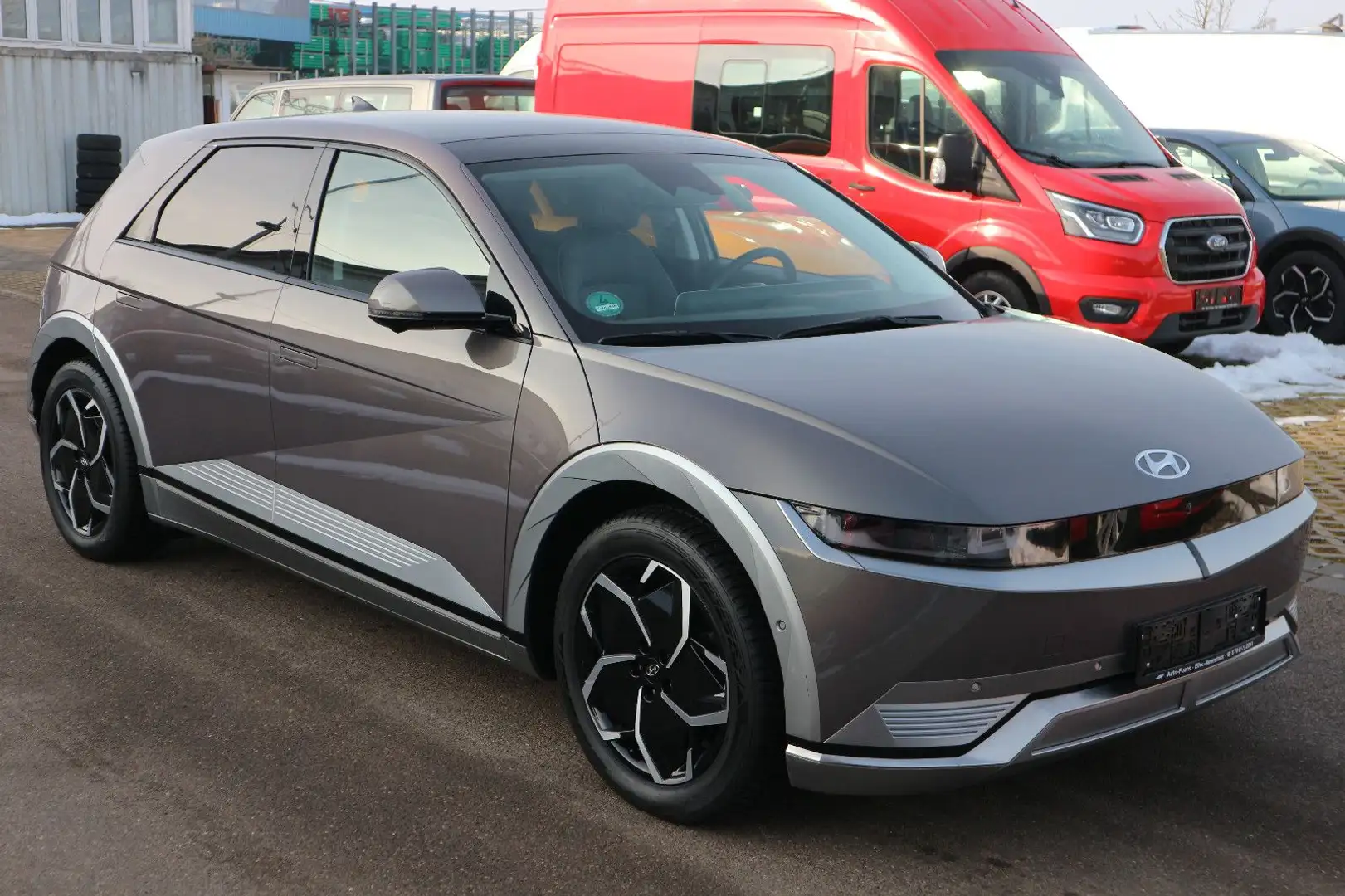 Hyundai IONIQ 5 Uniq Elektro AWD Panoramadach Leder Grün - 2