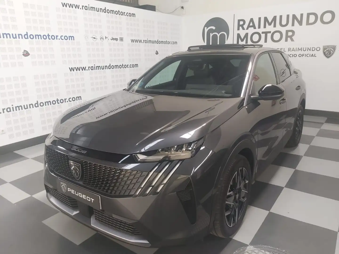 Peugeot 3008 Hybrid 1.2 100KW ALLURE EDCS6 Gris - 1