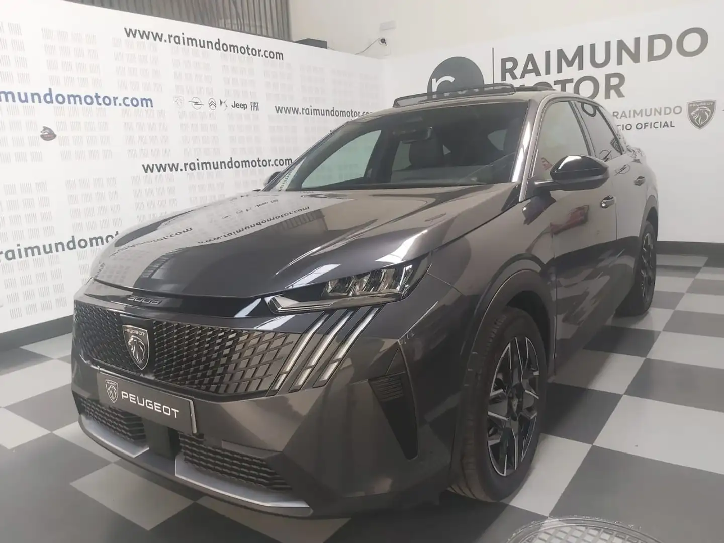 Peugeot 3008 Hybrid 1.2 100KW ALLURE EDCS6 Gris - 2