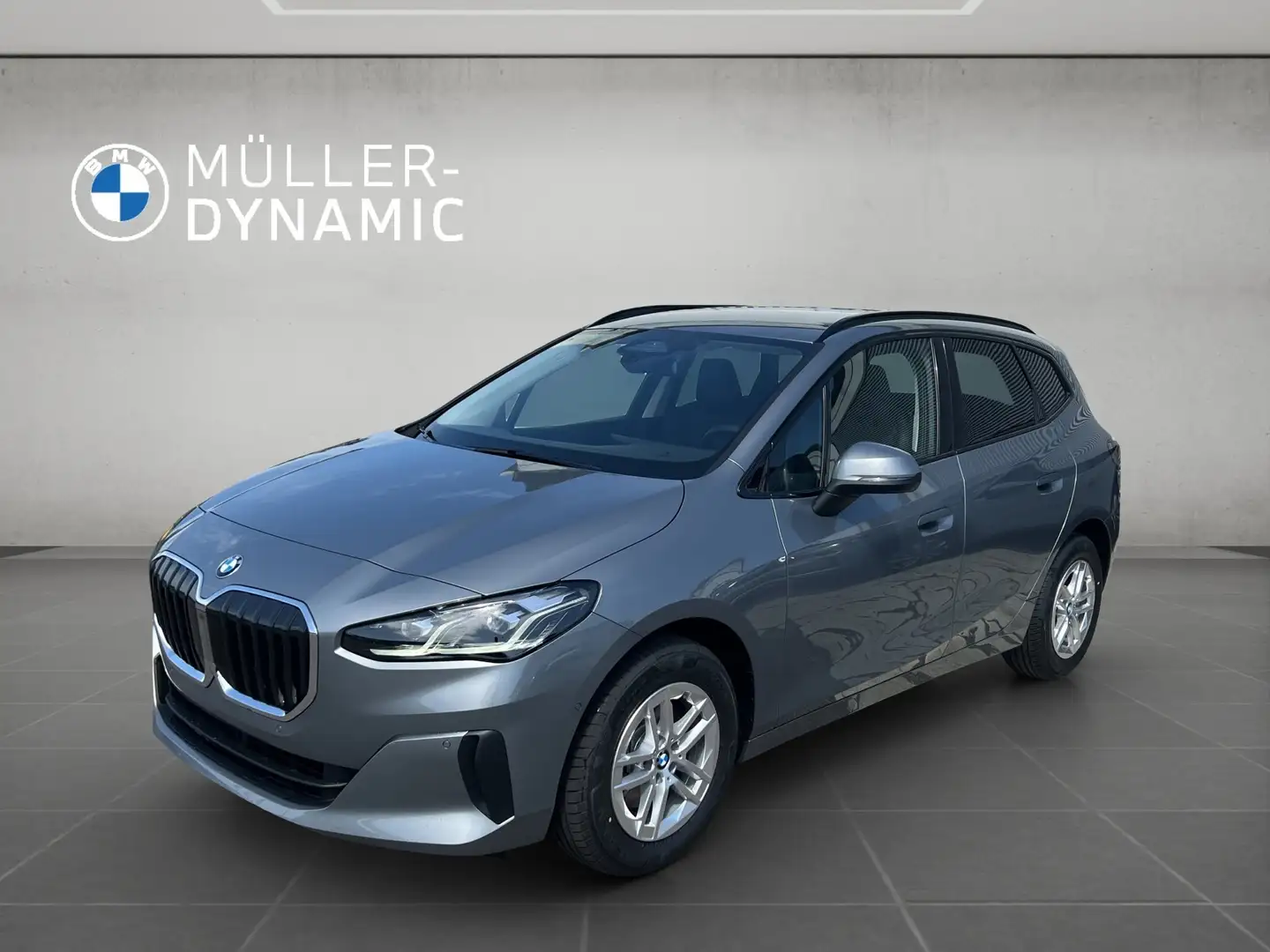 BMW 218 i LED KOMFORTZUG RÜCKFAHR SHZ DAB Grau - 1