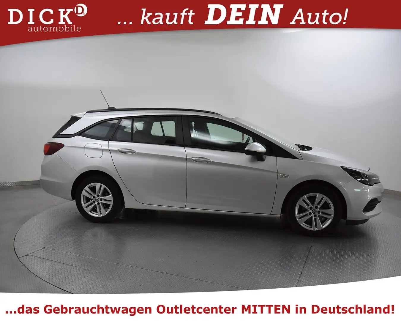 Opel Astra ST 1.5d Edition NAVI+LED+KLIMA+PDC+TEM+MFL Argent - 2