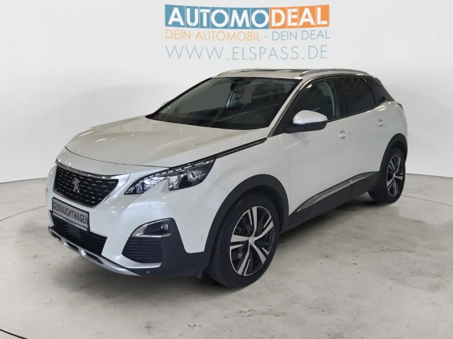 Peugeot 3008 Allure PureTech AUTOMATIK NAV LED PANODACH AHK DIG Blanc - 2