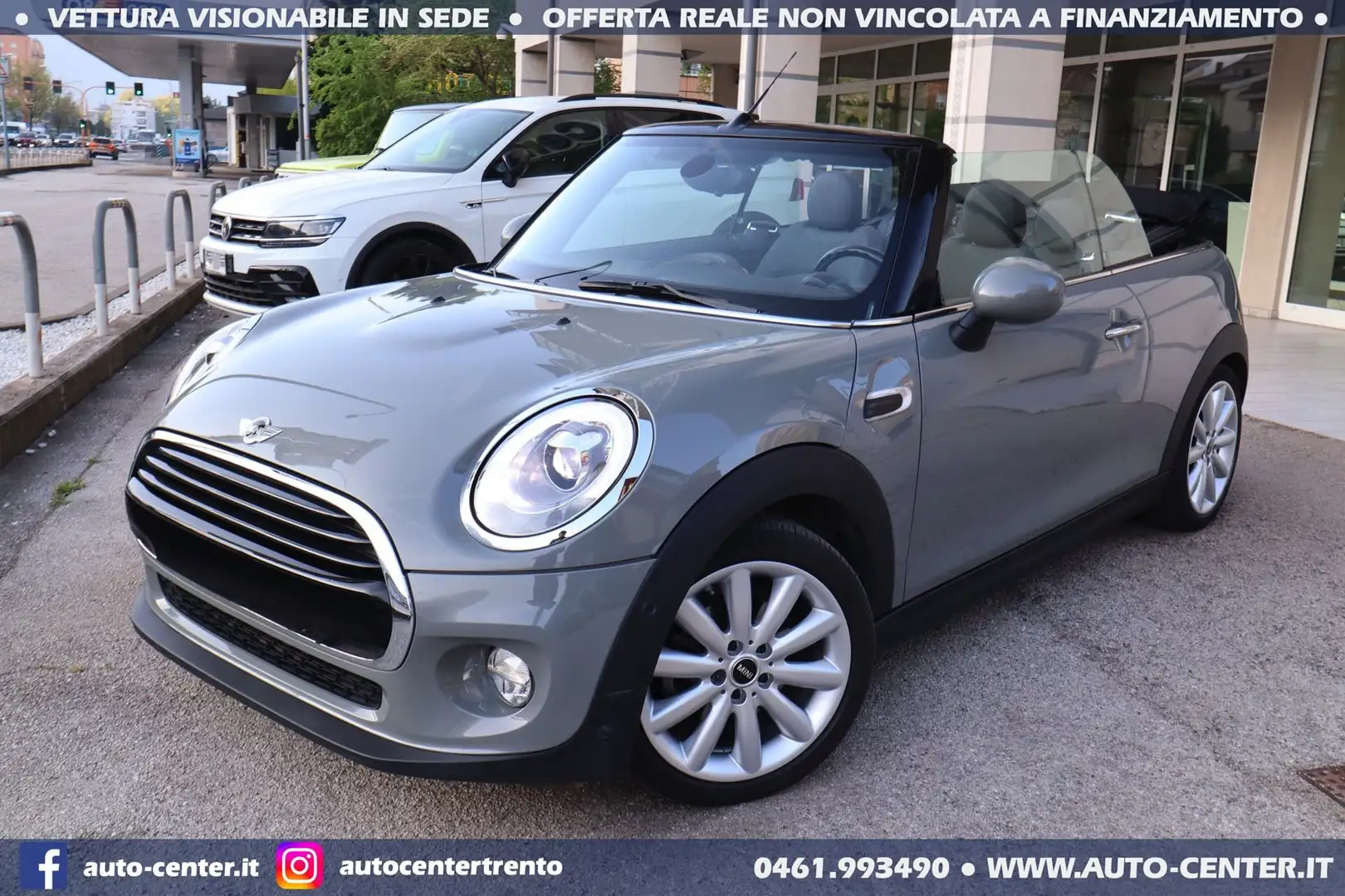 MINI Cooper Cabrio 1.5 Cooper Cabrio Aut. Grigio - 2