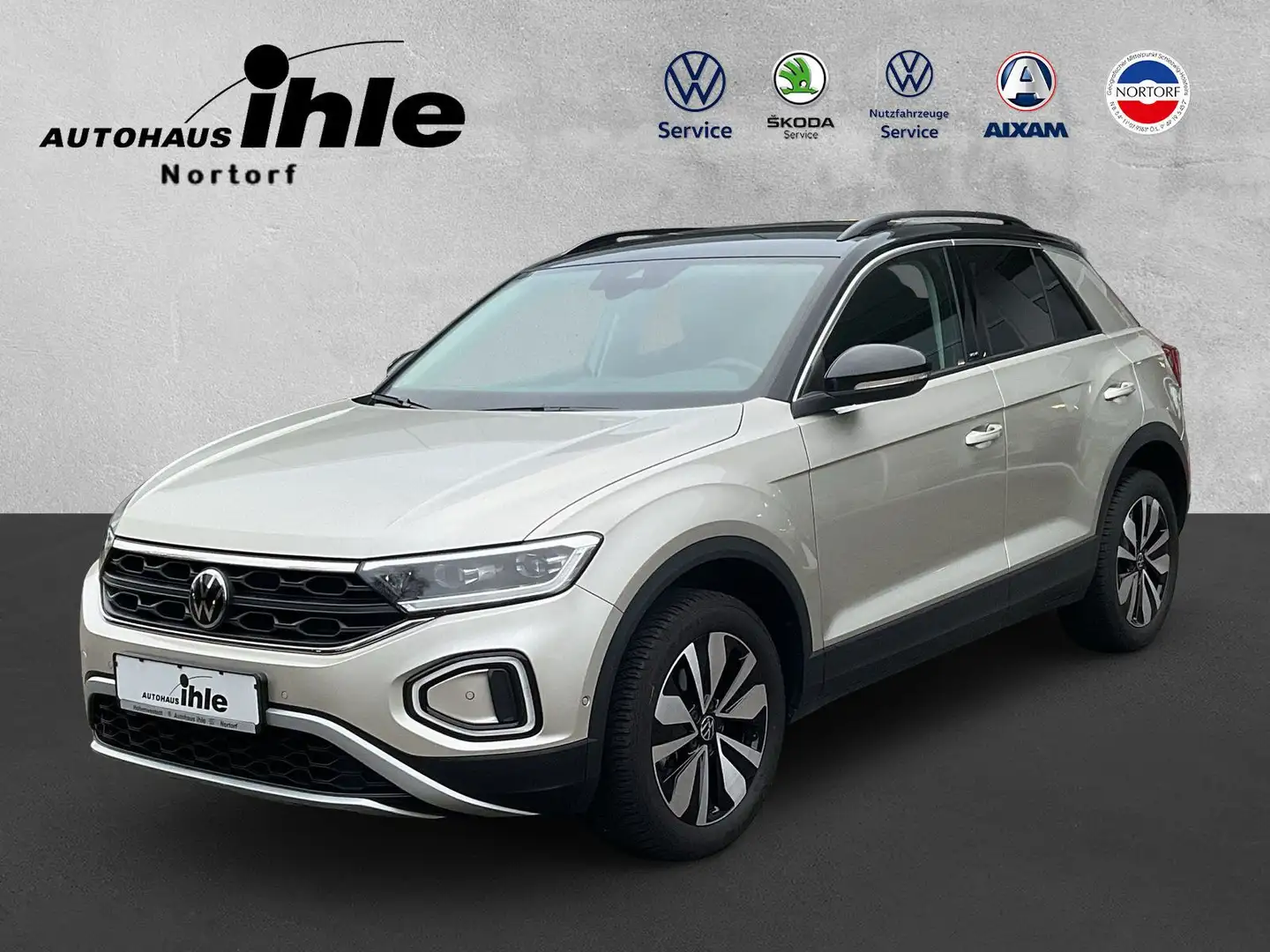 Volkswagen T-Roc Life 2.0 TDI Move ACC PDC Navi LED GJR Silber - 1