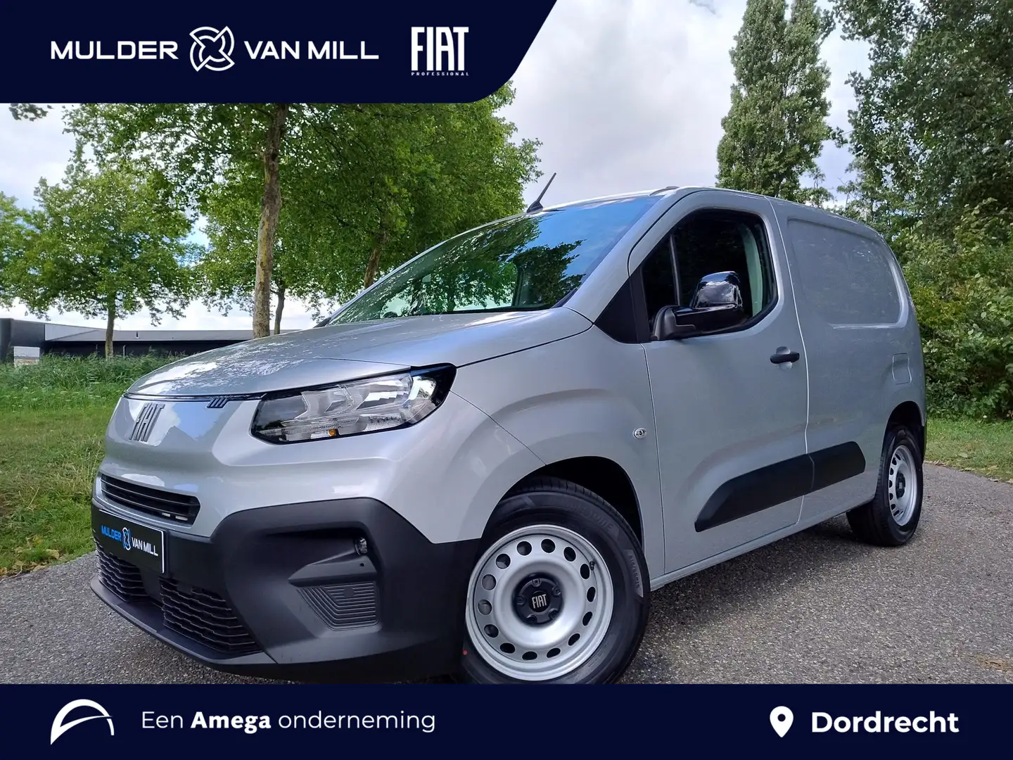 Fiat E-Doblo L1 50 kWh 136pk | ACTIE! | 8 jaar garantie | 0% fi Grau - 1