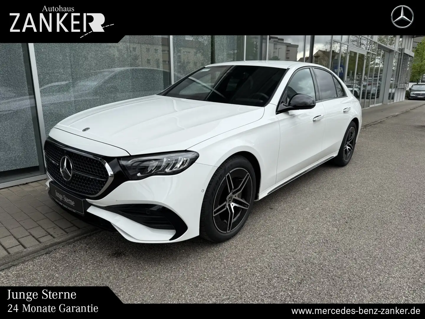 Mercedes-Benz E 200 E 200 Limousine AMG *CAM*DISTRONIC*MBUX*NIGHT* Weiß - 1