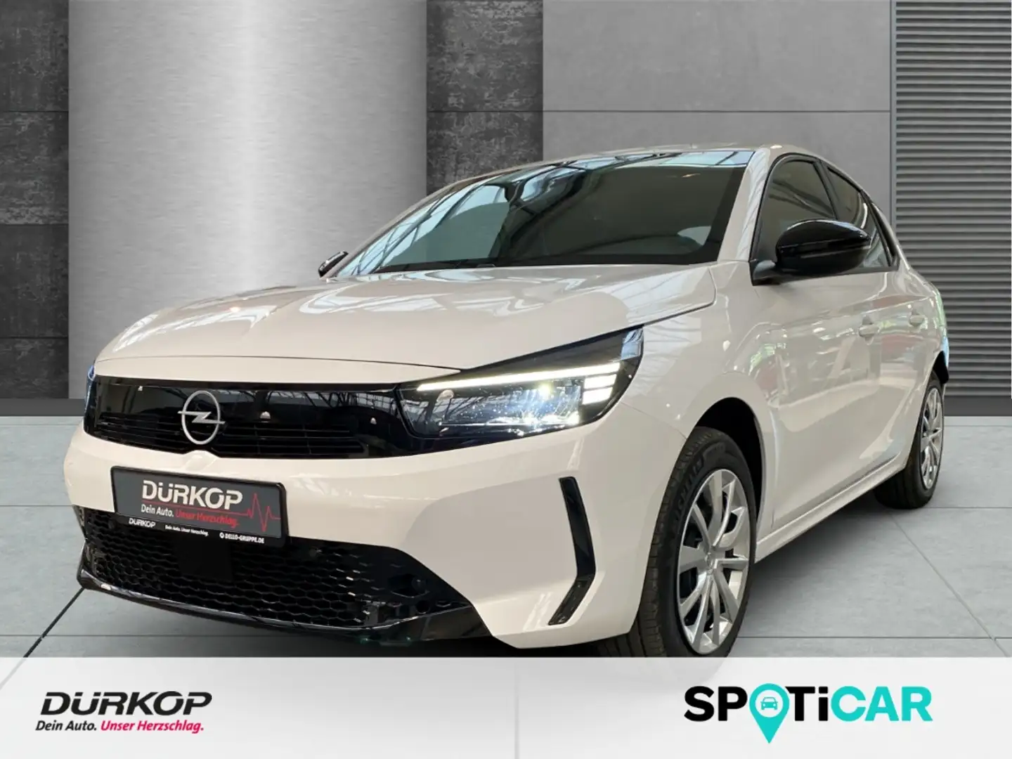 Opel Corsa-e Edition 11kw-Lader LED Apple CarPlay Android Auto Weiß - 1