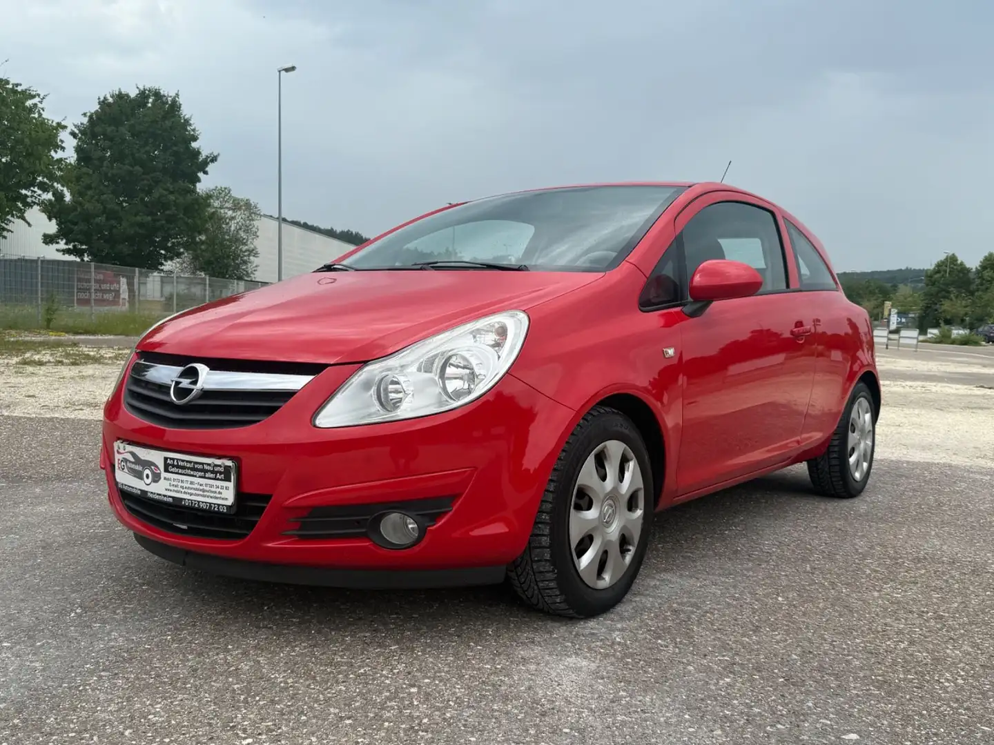 Opel Corsa D Twinport Edition*KLIMA*ALU*CD*Neu TÜV+AU Rot - 1