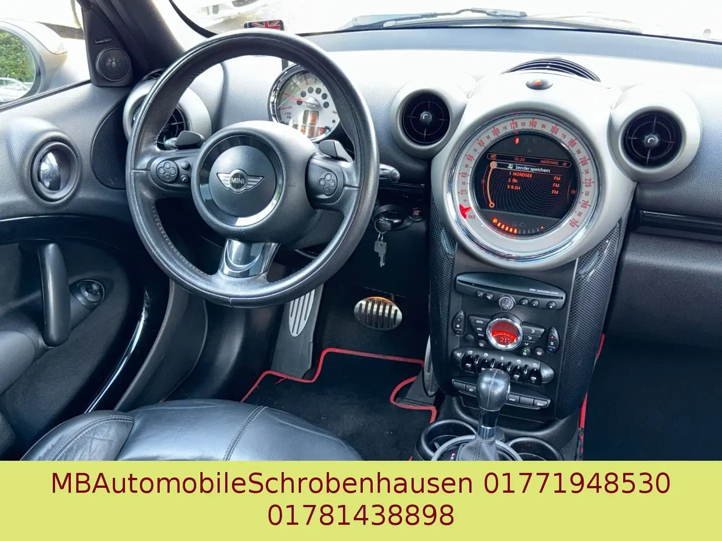 MINI Cooper S Countryman ALL4 AUT PDC PANO LEDER Szürke - 2