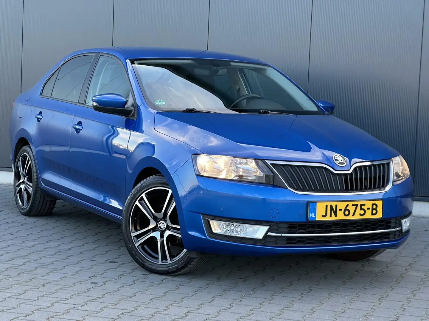 Skoda Rapid/Spaceback 1.2 TSI JOY Navi - Trekhaak - Stoelverwarming - Ca Синій - 2