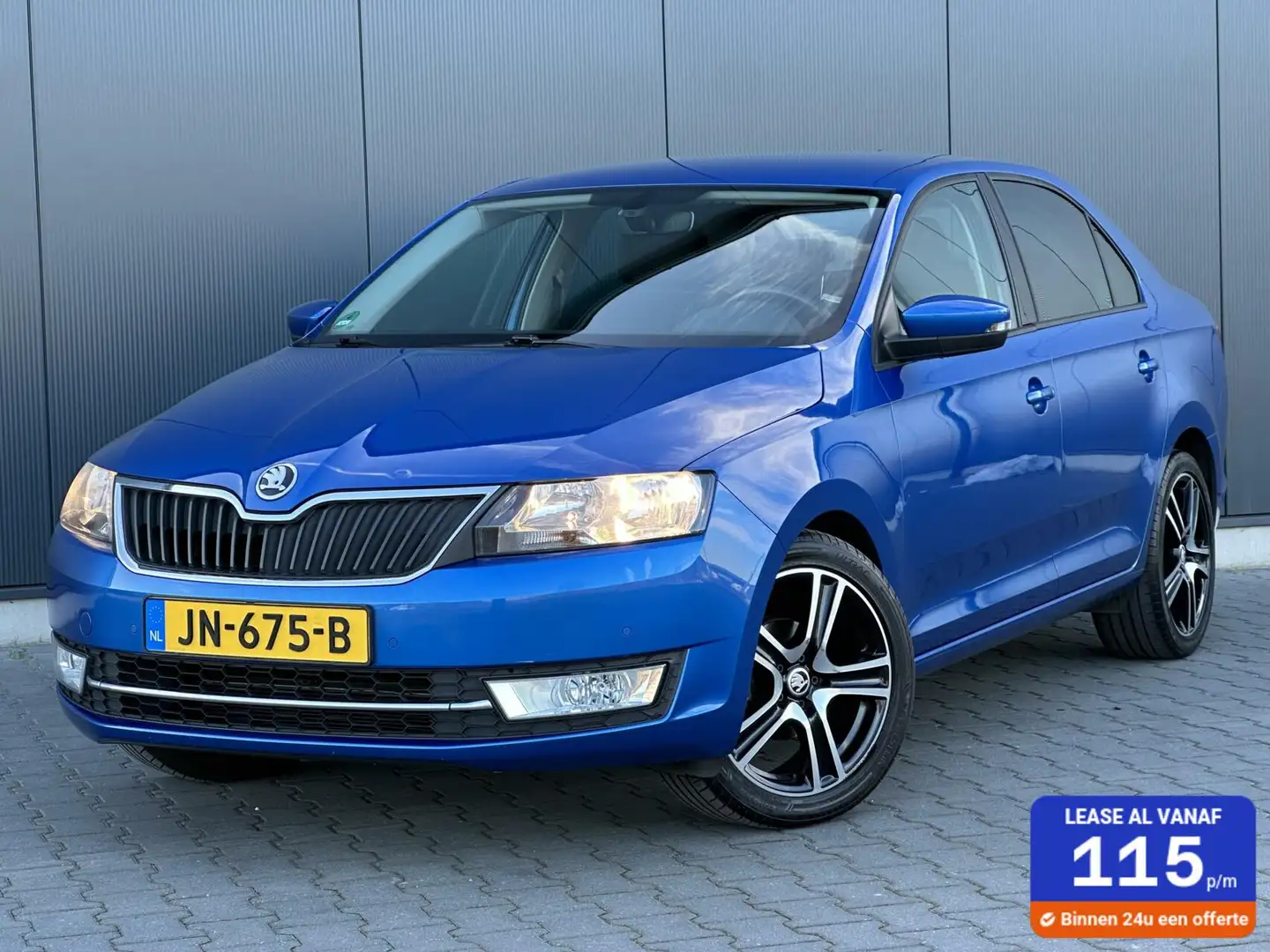 Skoda Rapid/Spaceback 1.2 TSI JOY Navi - Trekhaak - Stoelverwarming - Ca Синій - 1