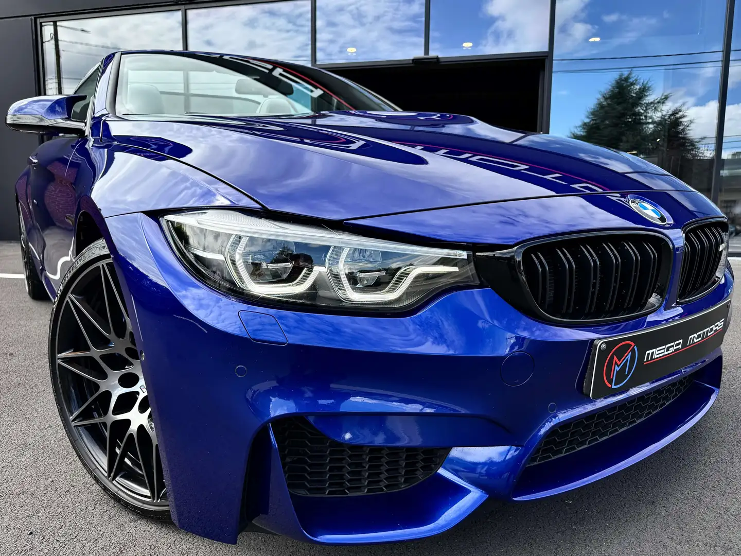 BMW M4 CABRiO 450CV \COMPETiTiON\ FULL\ SAN MARiNO BLEU\ Blu/Azzurro - 1