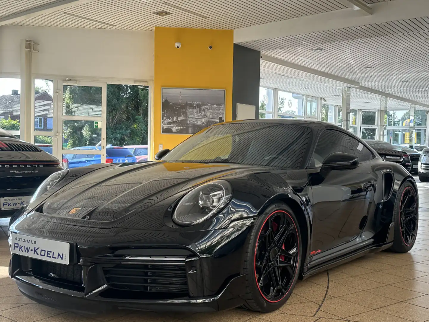 Porsche 992 Turbo TECHART *LiFT*BOSE*ESSD*KAMERA* Noir - 1