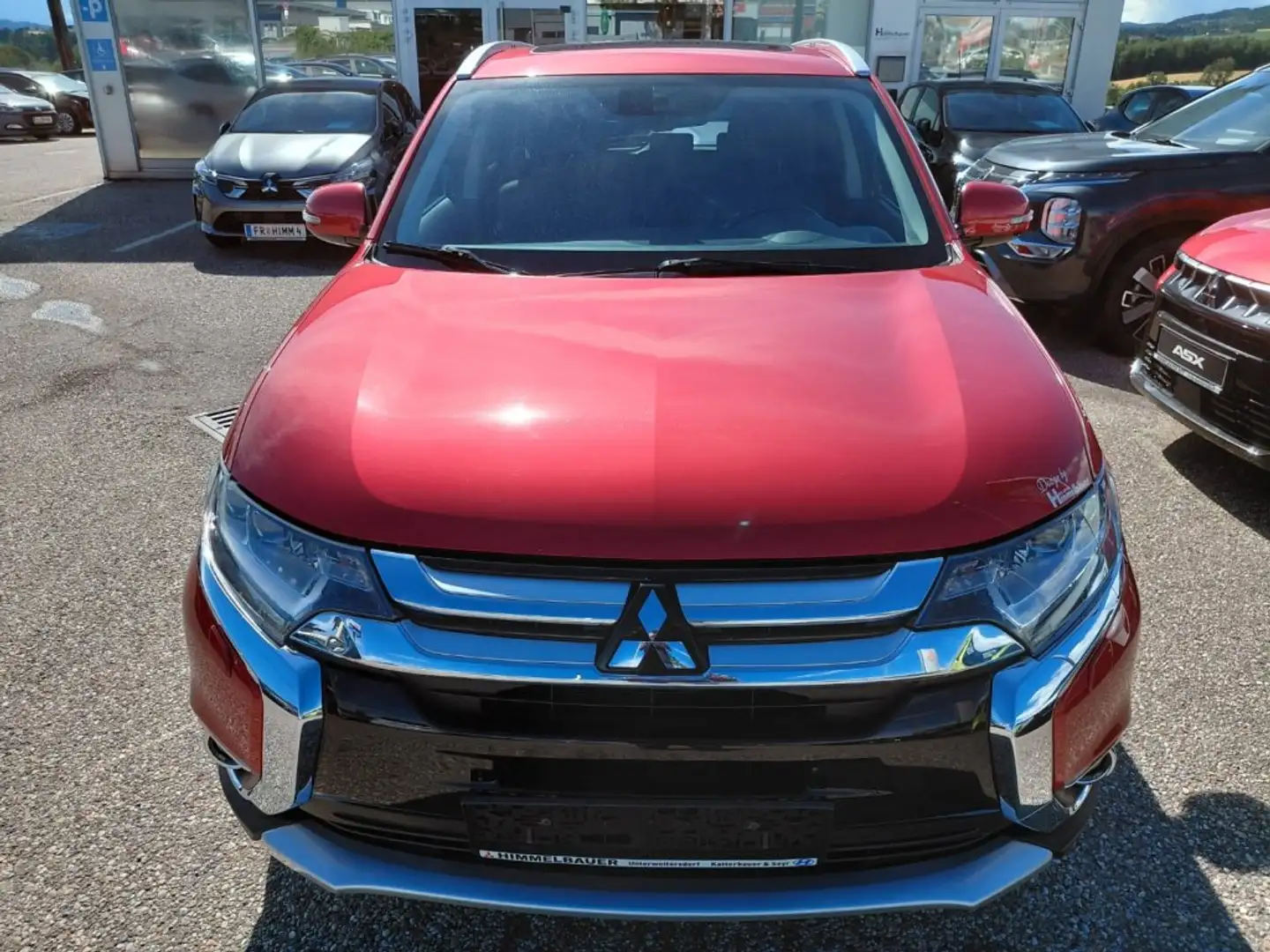 Mitsubishi Outlander 2,2 DI-D 4WD AT Instyle Led.Schwarz Rot - 2