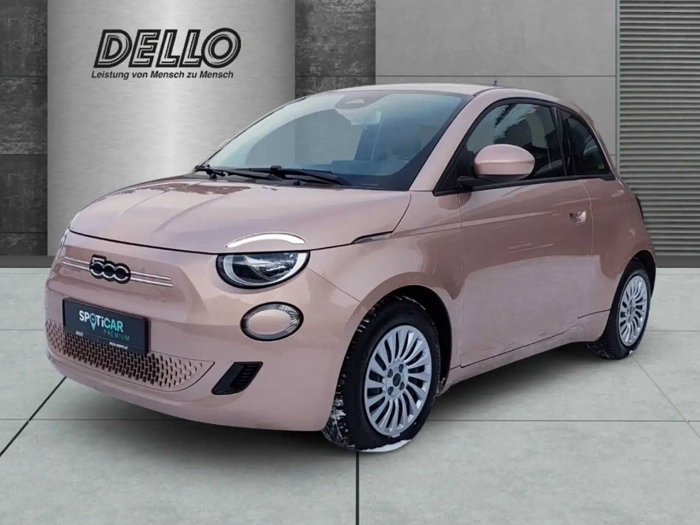 Fiat 500e Allwettereifen Klimaautomatik Tempomat DAB Bluetoo Gold - 1