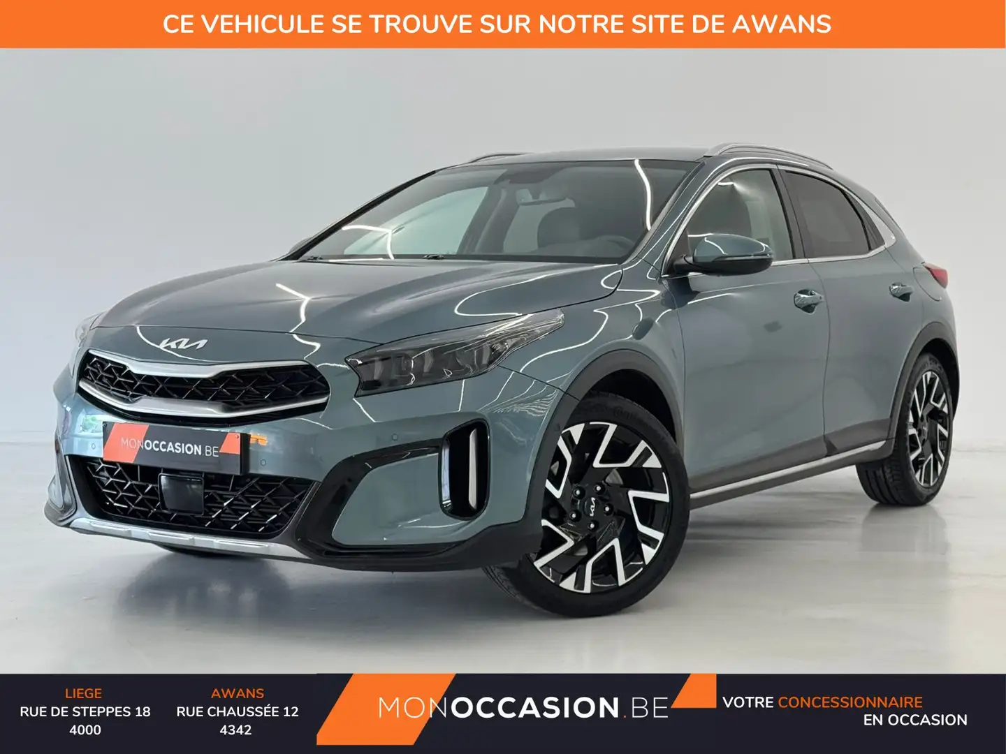 Kia XCeed 1.0 T-GDi Gps Carplay Caméra Cuir Clim Auto Bleu - 1