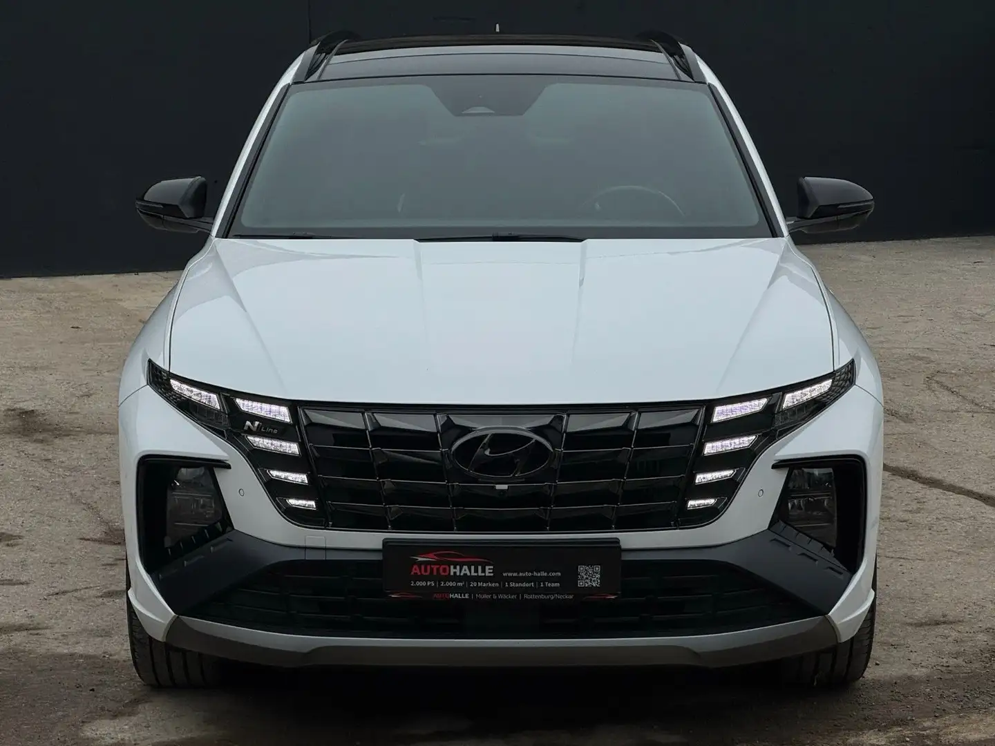 Hyundai TUCSON 1.6 T-GDI N-Line PHEV 4WD 360° ACC LHZ Weiß - 2