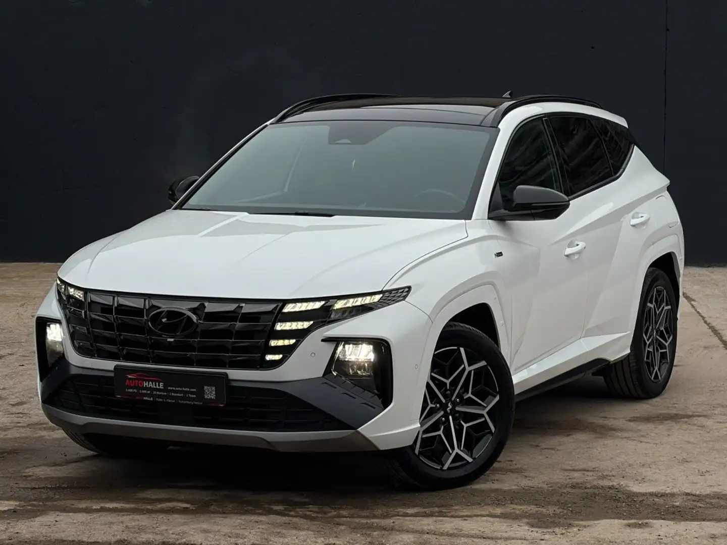 Hyundai TUCSON 1.6 T-GDI N-Line PHEV 4WD 360° ACC LHZ Weiß - 1