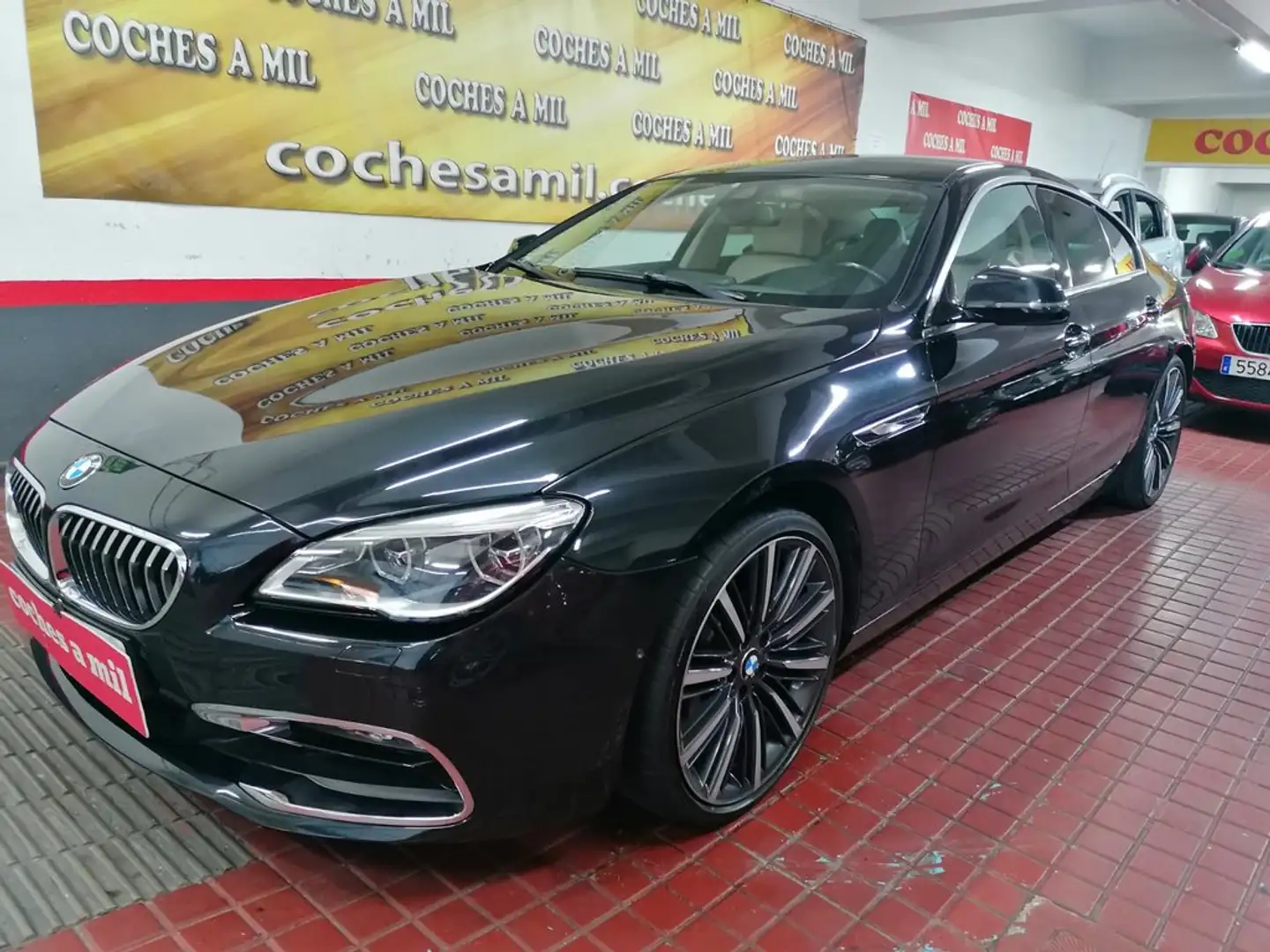 BMW 640 640d Gran Coupe Negro - 2