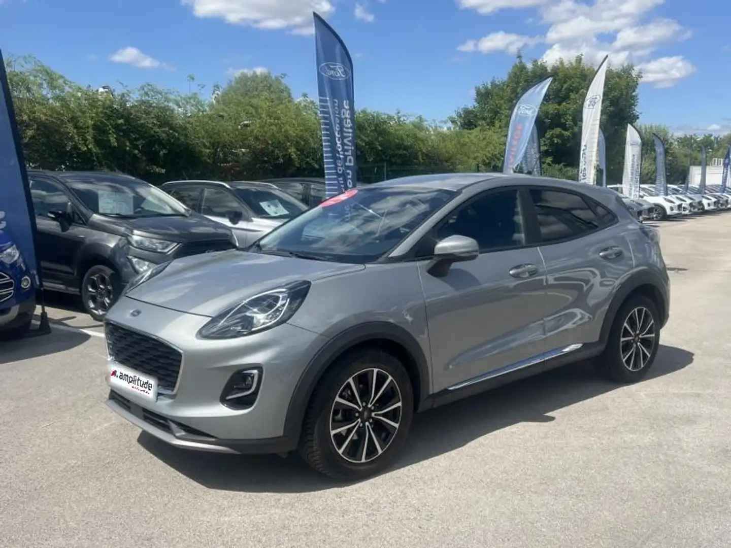 Ford Puma 1.0 EcoBoost 125ch S\u0026S mHEV Titanium Design 2 Gris - 1