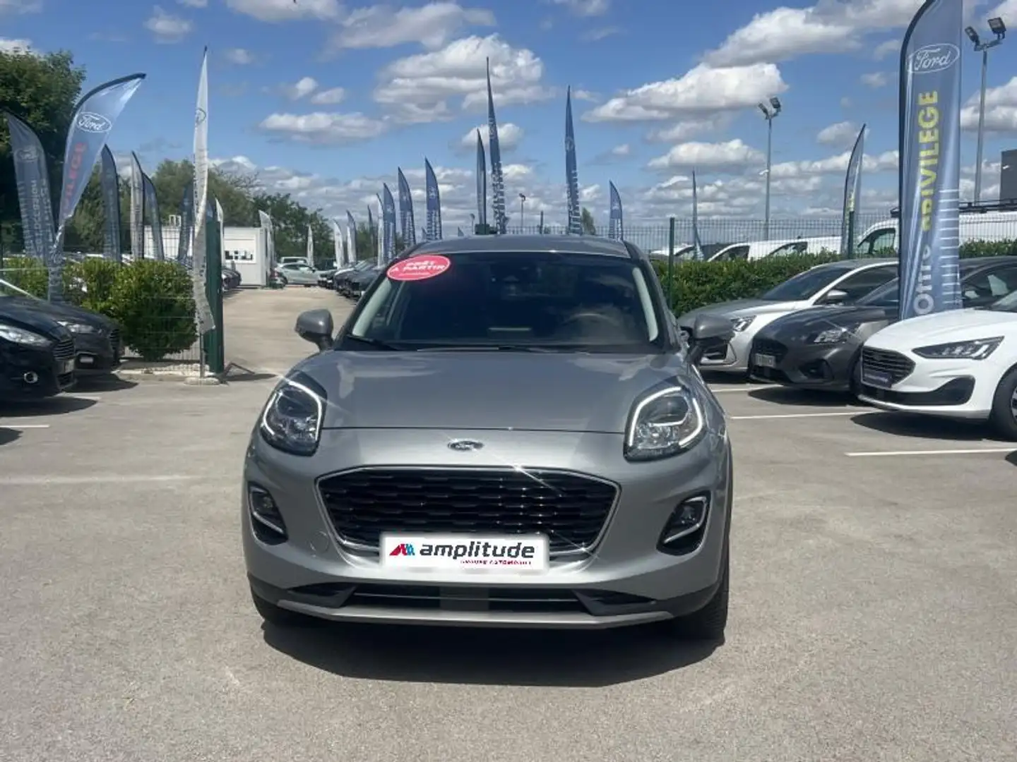 Ford Puma 1.0 EcoBoost 125ch S\u0026S mHEV Titanium Design 2 Gris - 2