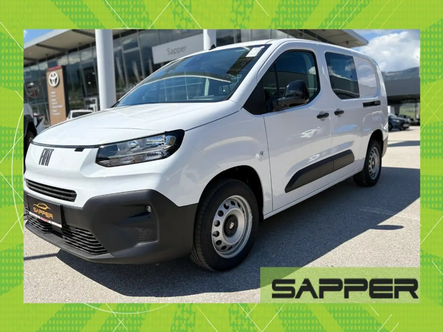 Fiat Doblo Kastenwagen DoKa BlueHDi 100 S&S XL Weiß - 1