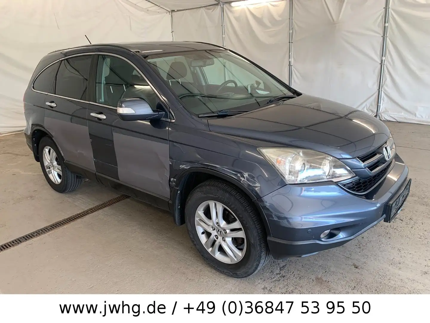 Honda CR-V Elegance Alcantara ALUS Tempo Klimaaut. Gris - 2