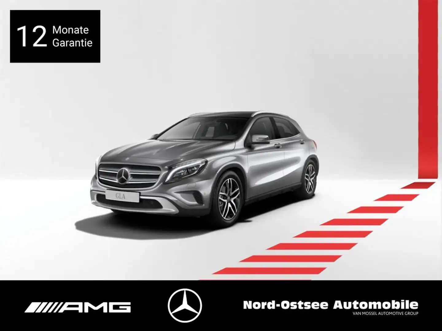Mercedes-Benz GLA 200 SPORT-UTILITIY-VEHICLE PDC KAM BI-XENON Gris - 1