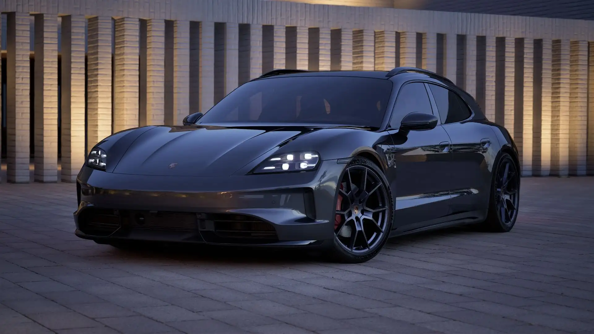 Porsche Taycan GTS Sport Turismo Facelift/Burmester/NP191k/Full! Grau - 2