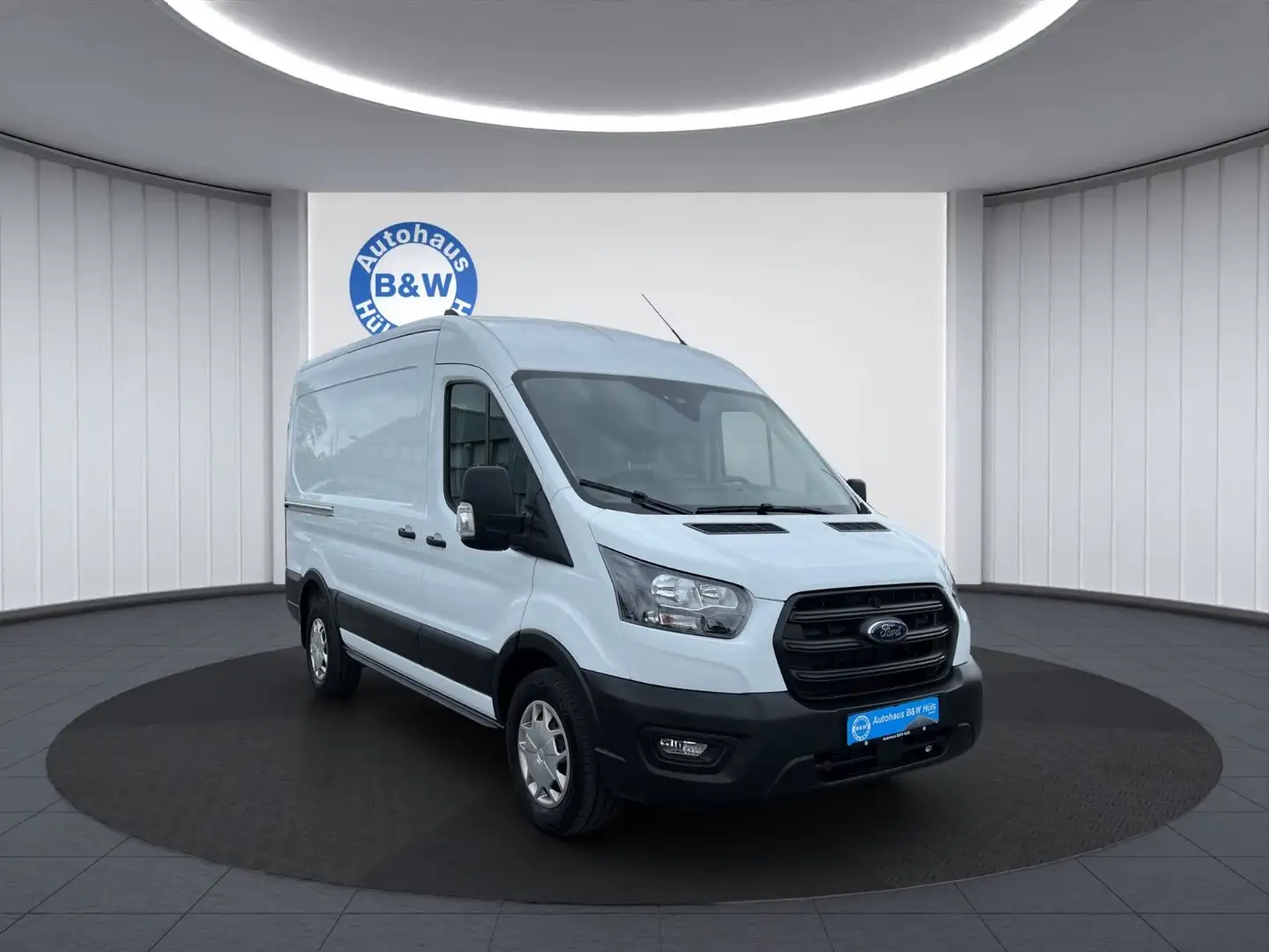 Ford Transit Kasten 350 L3 Limit Aut SORTIMO*AHK*KAM Weiß - 1