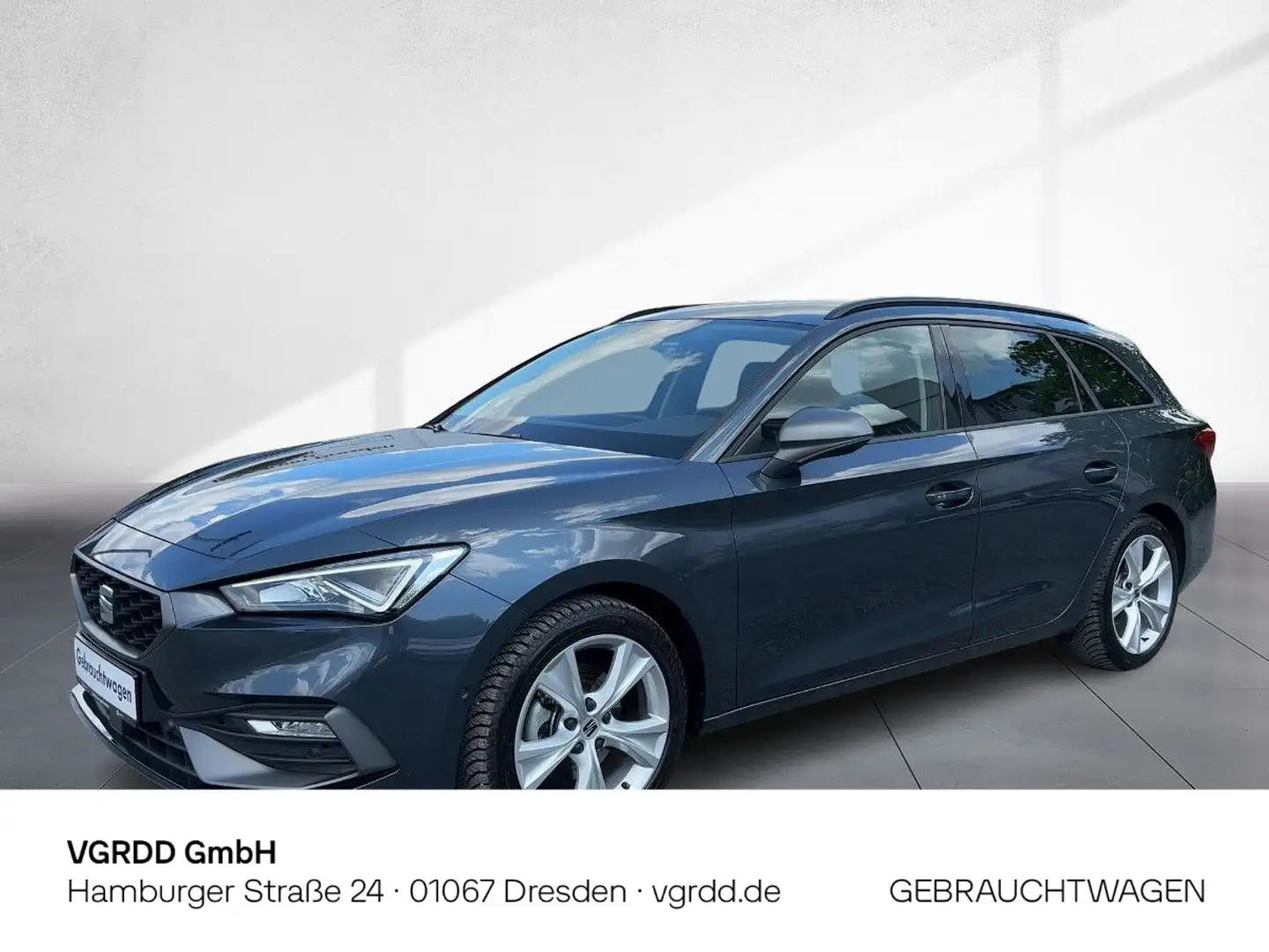 SEAT Leon Sportstourer FR 1.5 eTSI DSG LED APP KAMERA Grau - 1