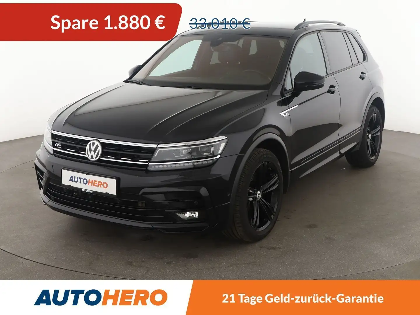 Volkswagen Tiguan 2.0 TDI Highline 4M BM Aut.*NAV*LED*ACC*PDC*CAM*SH Schwarz - 1