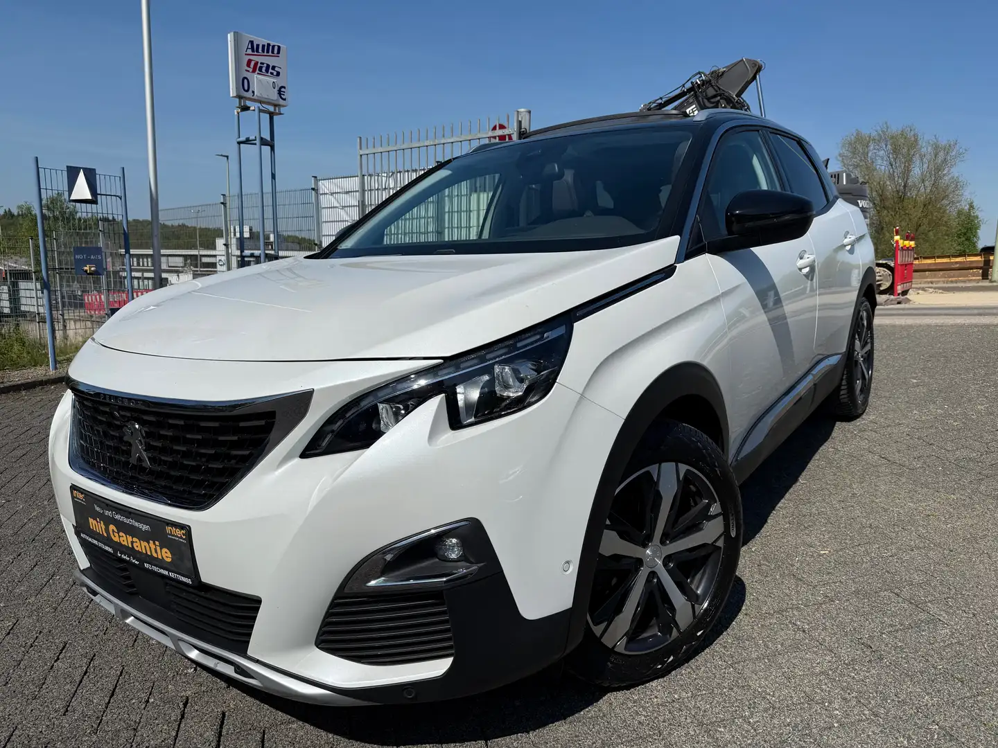 Peugeot 3008 Allure KEYLESS-360 KAMERA-LED-AHK Weiß - 1