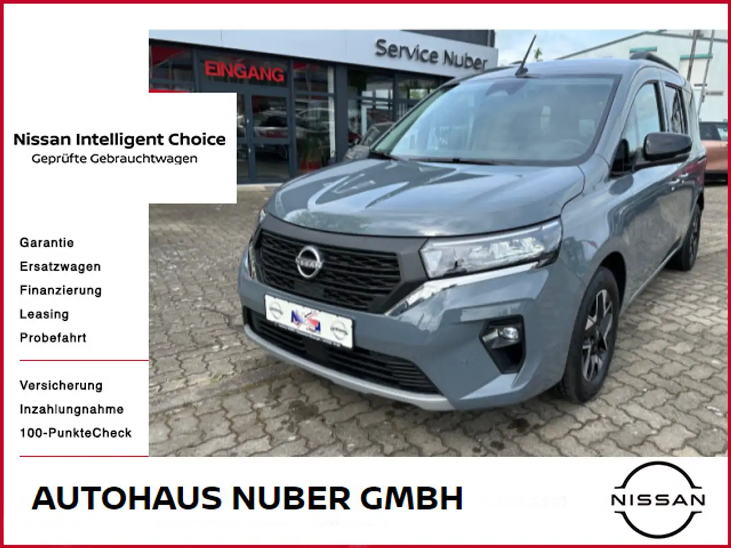 Nissan Townstar 1,3DIG-T Kombi L1 N-Connecta Gri - 1