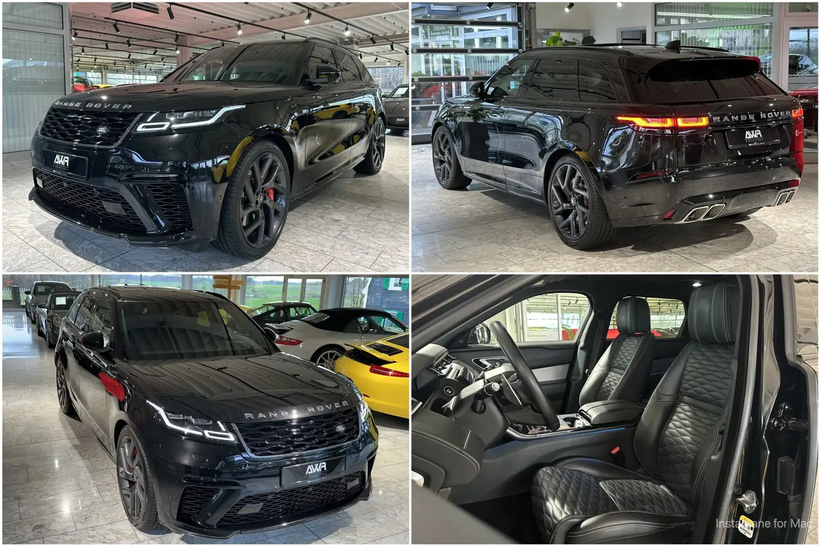 Land Rover Range Rover Velar SV Autobiography Dynamic Editi Schwarz - 1