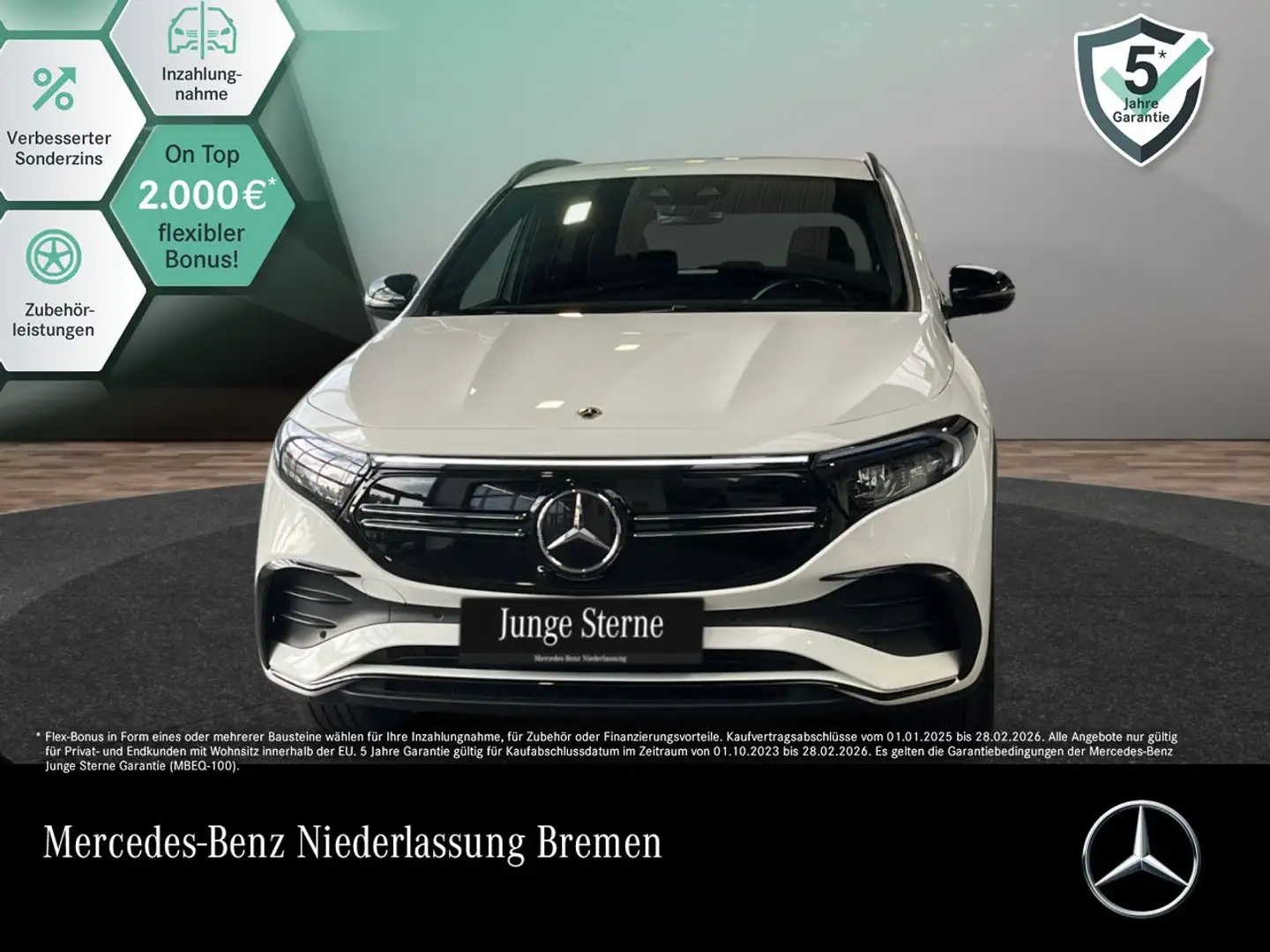 Mercedes-Benz EQA 250 AMG+NIGHT+PLUS-PAKET+KAMERA+HUD+KEYLESS Weiß - 1