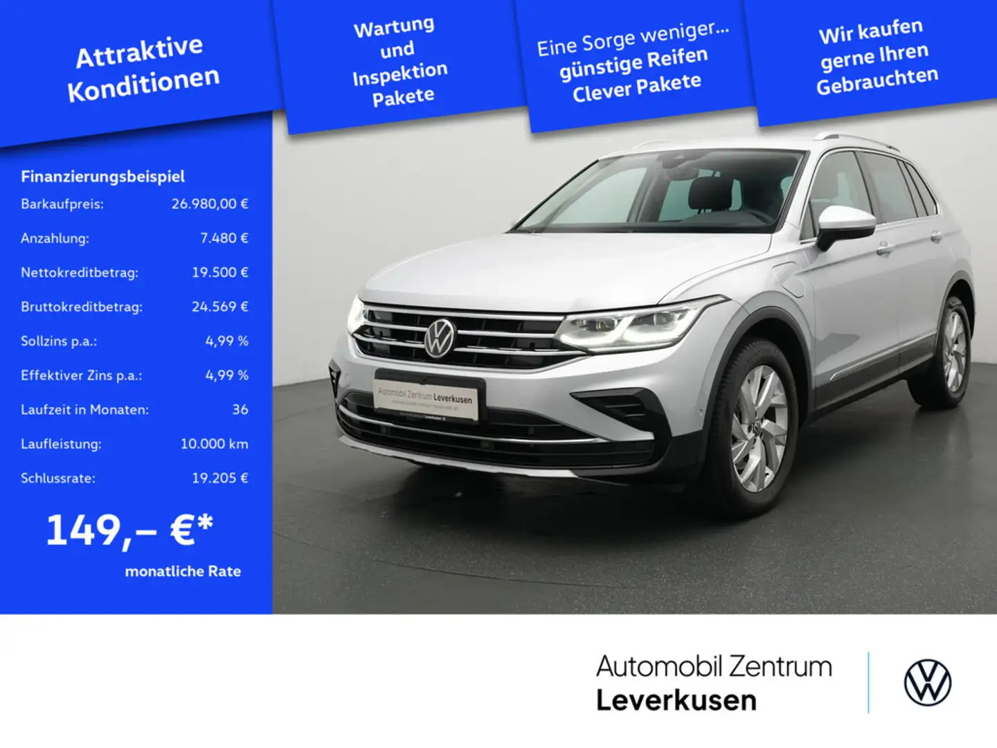 Volkswagen Tiguan Elegance DSG VIRT DCC KEYLESS SHZ CARPLAY Schwarz - 1
