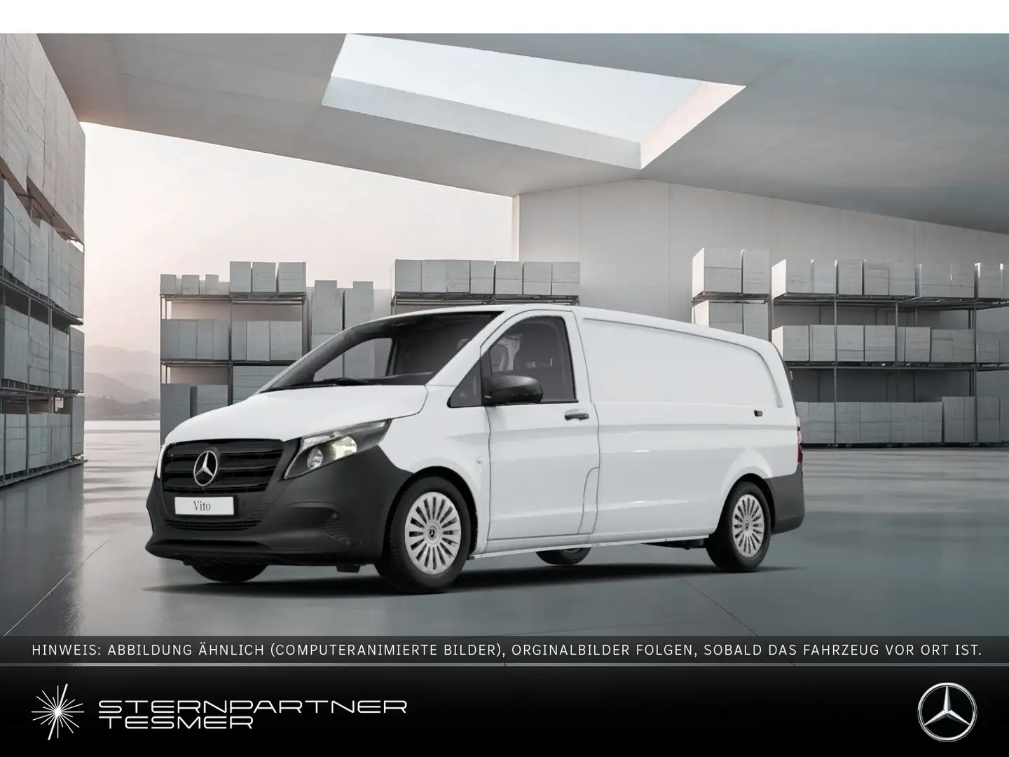 Mercedes-Benz Vito 116 CDI Kasten Extralang 9G MBUX+Klima+Kam. Wit - 1
