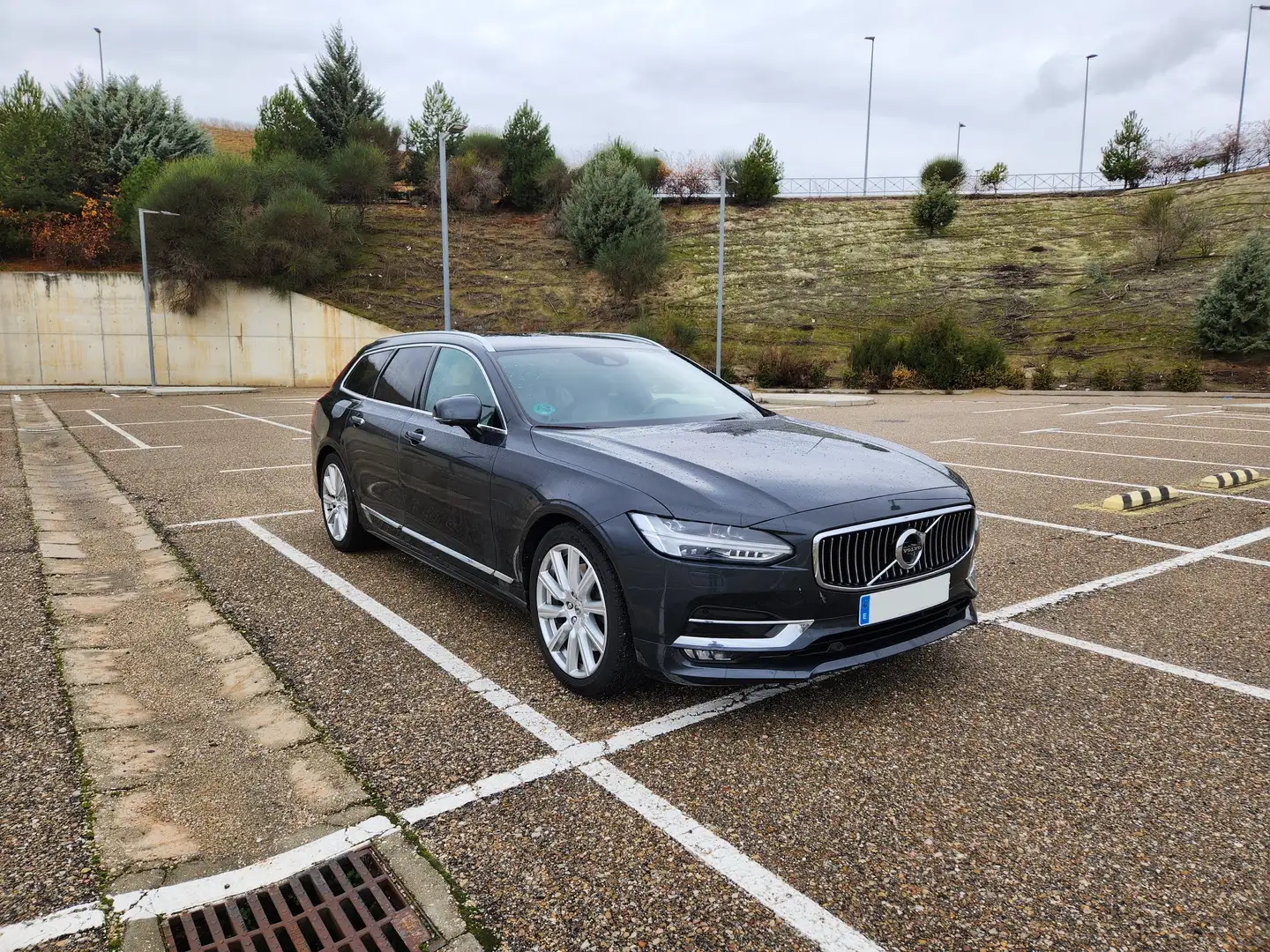 Volvo V90 T5 Inscription 250cv Gris - 1