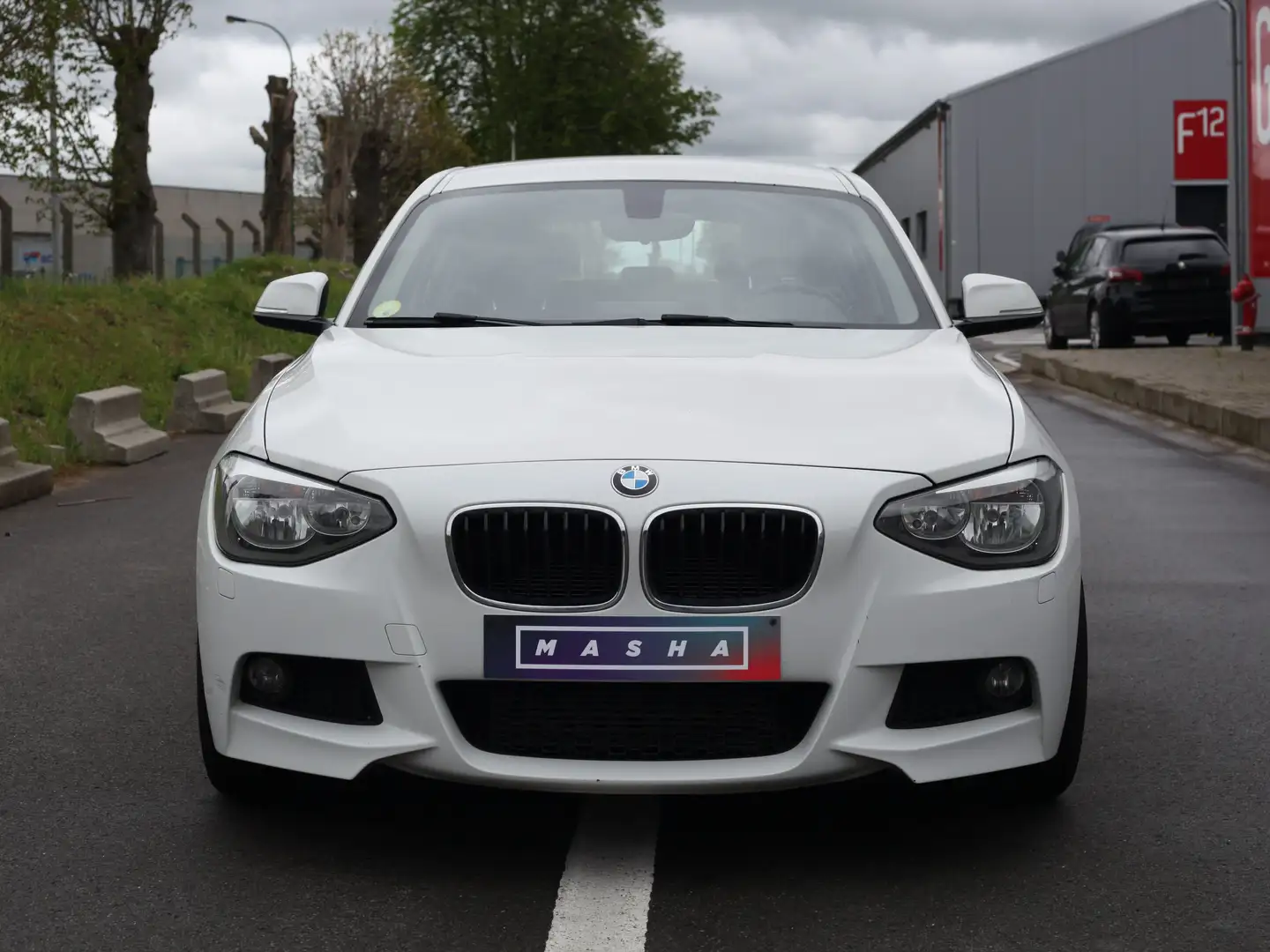BMW 116 d M SPORT Blanc - 2